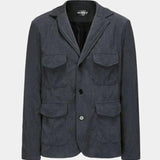 Éric | Veste blazer en velours côtelé marron