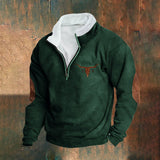 Jacques | Sweat crème col camionneur