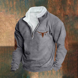 Jacques | Sweat crème col camionneur