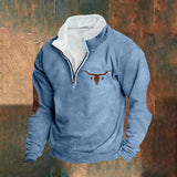 Jacques | Sweat crème col camionneur