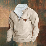 Jacques | Sweat crème col camionneur