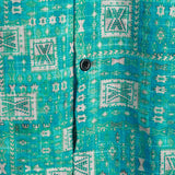 Chemise à Manches Courtes en Coton Rétro Casual pour Hommes