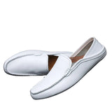Mocassins en Cuir Monza pour la Conduite