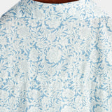 Chemise Casual à Motif Floral en Coton pour Hommes