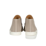 Mocassins en Daim pour Hommes – Style Slip-On Chukka, Talon Plat – Greige