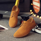 Chaussures de Bureau en Suède Oxford