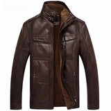 Veste Masculine en Cuir de Haute Qualité