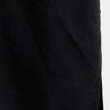 Chemise en Coton pour Homme de Couleur Unie avec Col Haut et Fermeture Moyenne, avec Poche à l'Avant