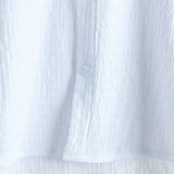 Chemise Casual à Manches Courtes en Coton pour Hommes pour l'Été