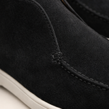 Achille | Mocassin montant en daim