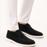 Achille | Mocassin montant en daim