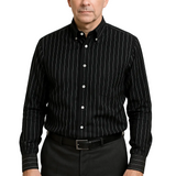 Chemise en Coton Élégante à Motifs