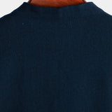Chemise en Coton pour Homme de Couleur Unie avec Col Haut et Demi-Boutons, avec Poche à l'Avant