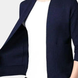 Olivier | Gilet long ouvert camel