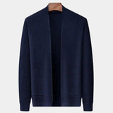 Olivier | Gilet long ouvert camel