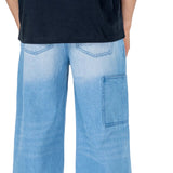 Kami - Pantalons en jean amples de style japonais