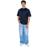 Kami - Pantalons en jean amples de style japonais
