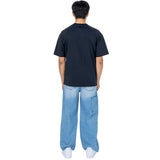 Kami - Pantalons en jean amples de style japonais
