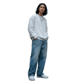 Kami - Pantalons en jean amples de style japonais