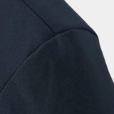 Philippe | Manteau d'hiver bleu marine effet superposé