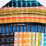 Chemise Homme à Manches Courtes à Rayures Colorées