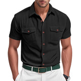 Chemise pour Homme en Velours