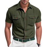 Chemise pour Homme en Velours