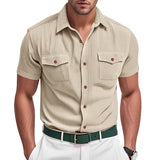 Chemise pour Homme en Velours