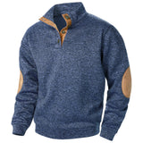 Patrick | Pull en maille anthracite col camionneur