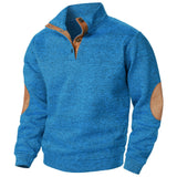 Patrick | Pull en maille anthracite col camionneur