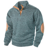 Patrick | Pull en maille anthracite col camionneur