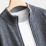 Hervé | Gilet zippé taupe