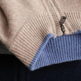 Hervé | Gilet zippé taupe