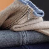 Hervé | Gilet zippé taupe