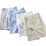 Shorts en lin de haute qualité