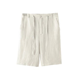 Shorts en lin de haute qualité