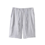 Shorts en lin de haute qualité