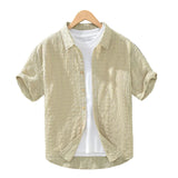 Chemise Texturée Décontractée