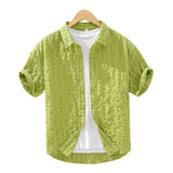 Chemise Texturée Décontractée