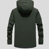 Maurice | Veste outdoor noire à capuche