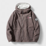 Grégoire | Veste polaire grise col montant