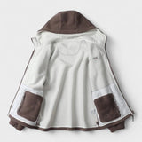 Grégoire | Veste polaire grise col montant