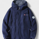 Grégoire | Veste polaire grise col montant