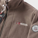 Grégoire | Veste polaire grise col montant