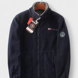Grégoire | Veste polaire grise col montant
