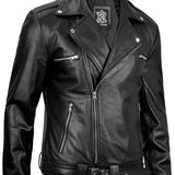 Apex Noir Veste en Cuir