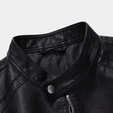 Michel | Blouson motard noir