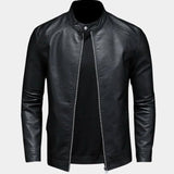Michel | Blouson motard noir