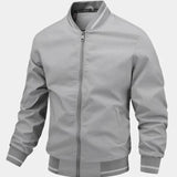 Robert | Blouson bombers noir à liserés
