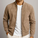 Frédéric | Blouson bombers effet daim camel